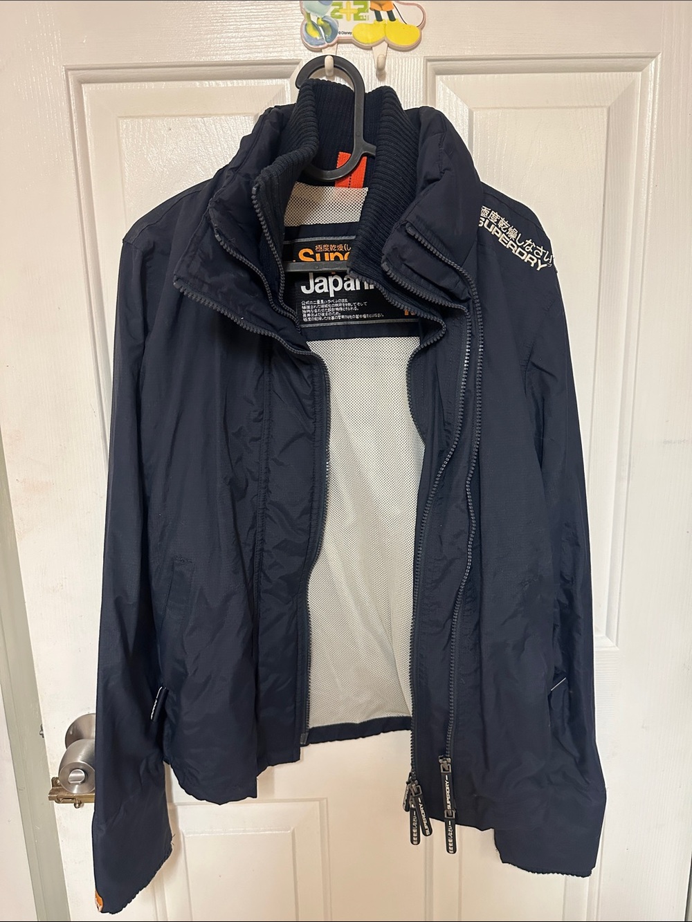 Superdry Men's Navy Lightweight Windbreaker Jacket